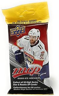 Upper Deck 2022-23 MVP Hockey Cello Fat Pack (28 Hockey Cards)