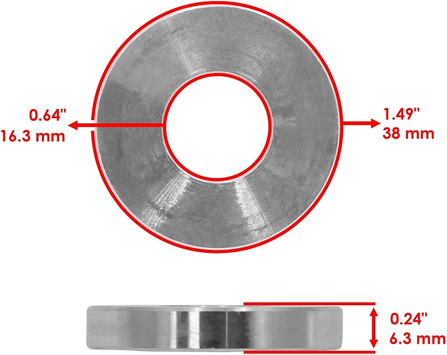 Replacement for 43592 04041-03 Cutter Blade Spacer for Scag ST-12B SW32-13 SM-72 Mod-C26C-70706