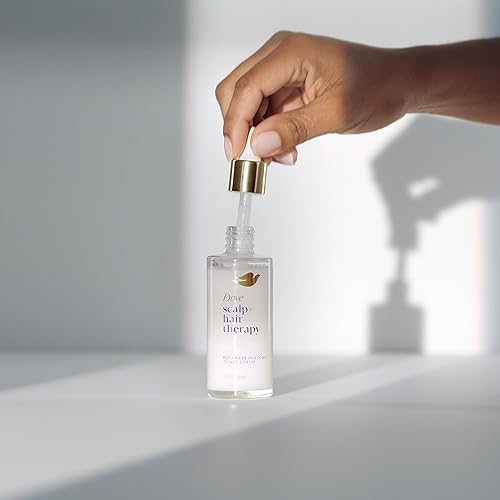 Miniatura 11 de Dove Suero para terapia capilar y cuero cabelludo para aumentar la densidad del cabello, restaura la plenitud y restauración del cuero cabelludo,