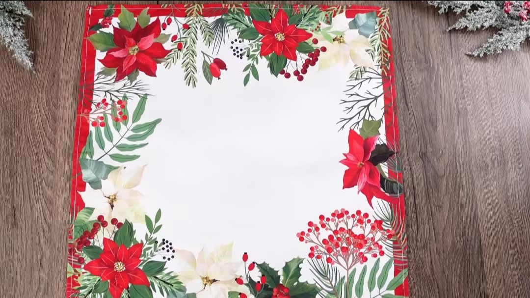 Servilletas de Tela Navideñas Nitial 24 Piezas miniatura 7