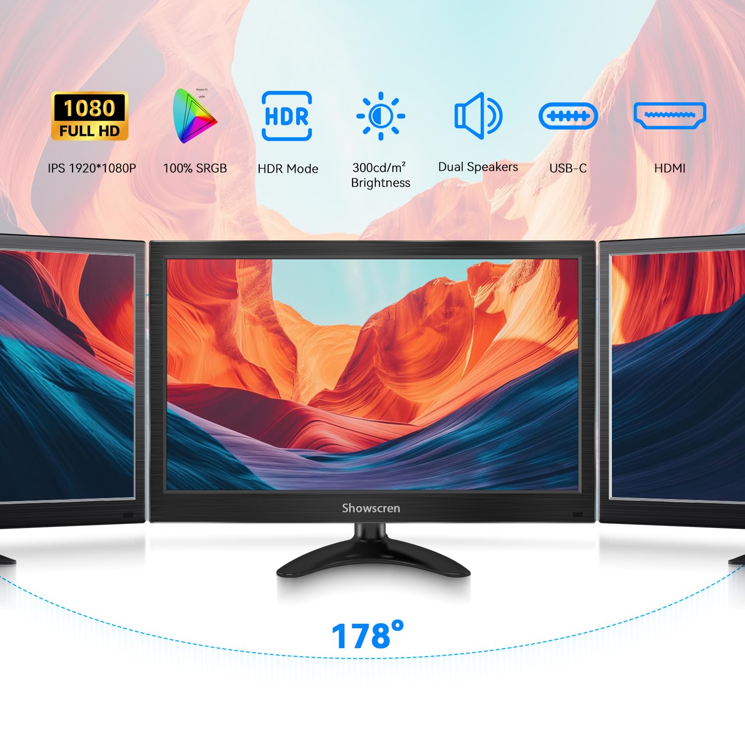 Monitor Portatile Touch 15.6 Pollici IPS HDR - Dettaglio