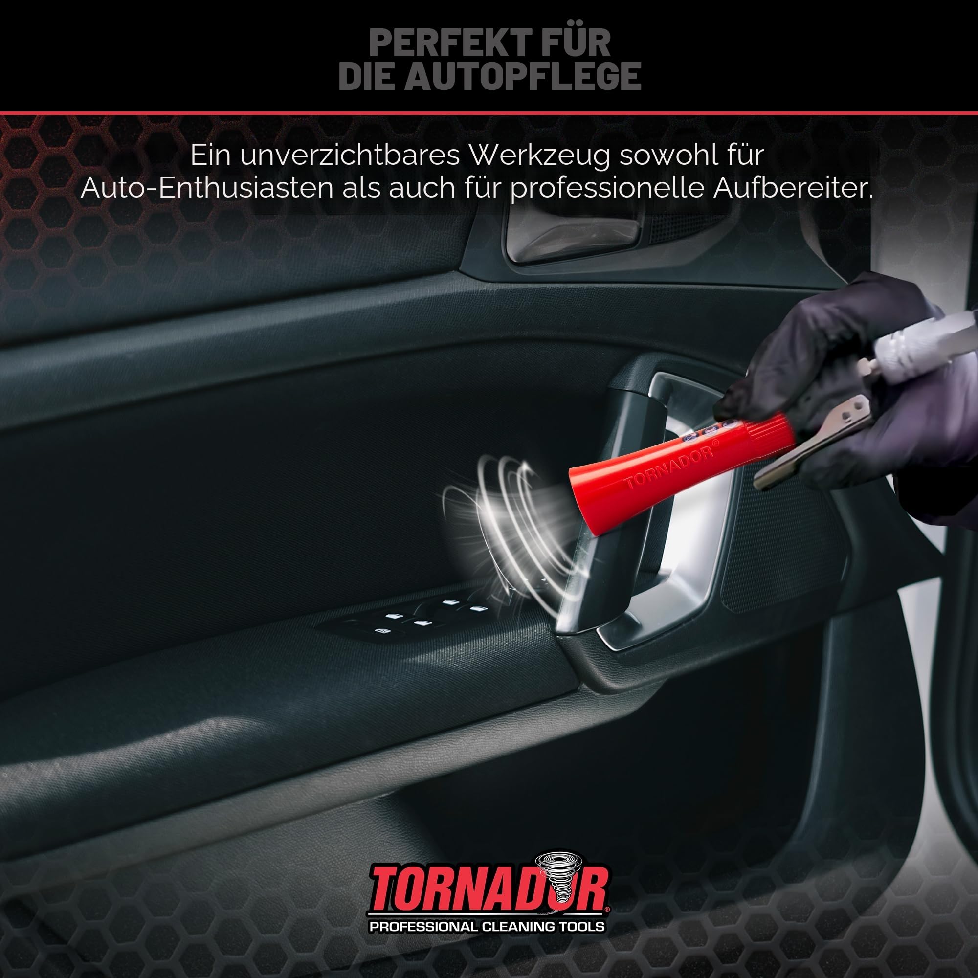 Tornador Mini Z-007 Kompaktes Impuls-Reinigungswerkzeug für den Autoinnenraum