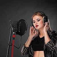 Vista 5 de Cables XLR de 3 pies, cable de micrófono macho a hembra chapado en oro de 3 pines, 1 paquete