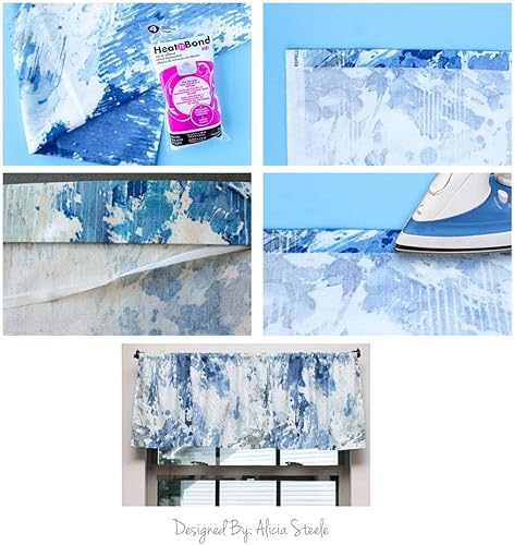 Miniatura 6 de HeatnBond Paquete de adhesivos termoadhesivos suaves y elásticos para dobladillo HeatnBond