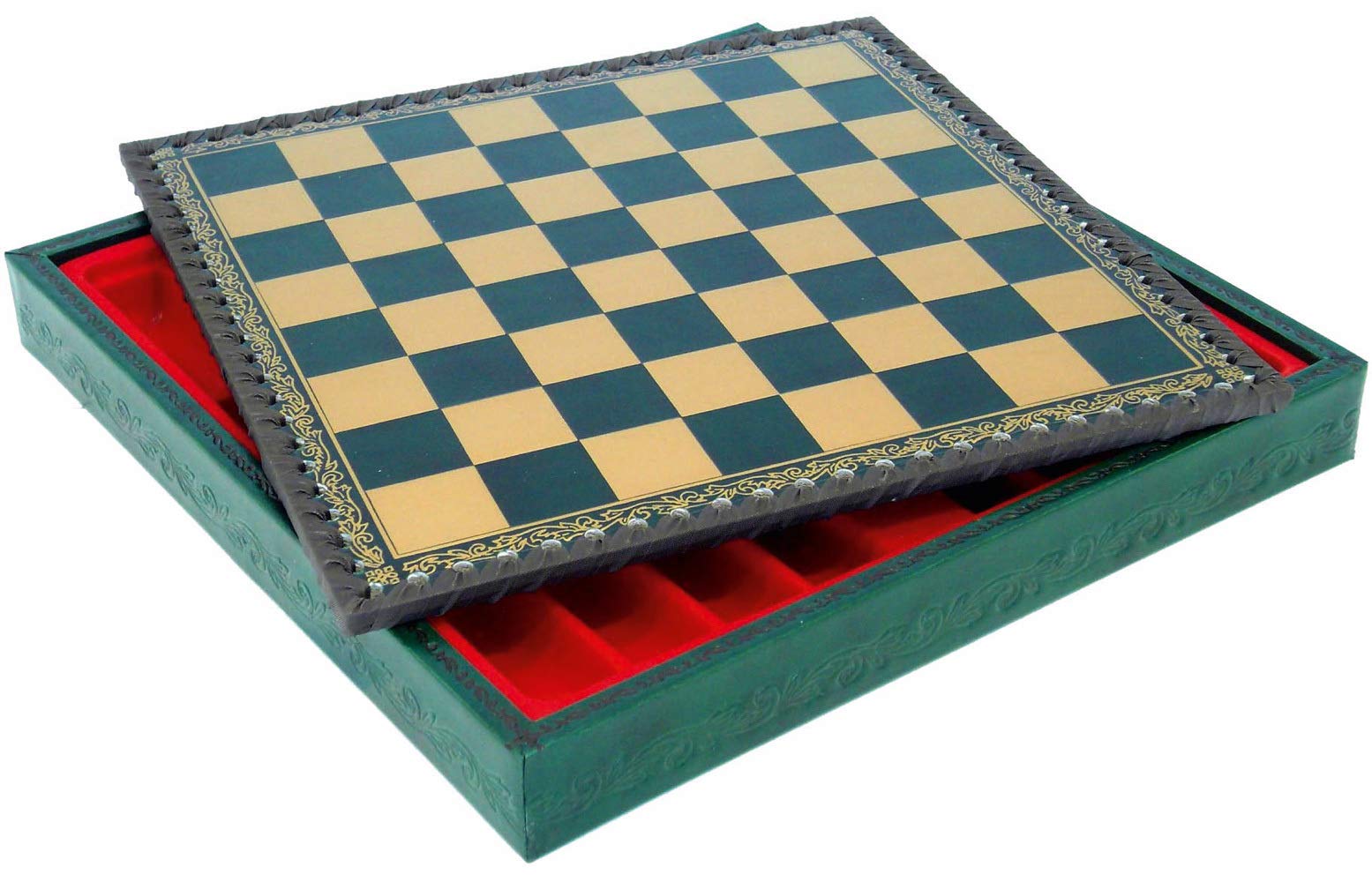Schach Spiel Robin Hood von Italfama - Schachfiguren handbemalt & Schachbrett (inkl. Dame & Backgammon)