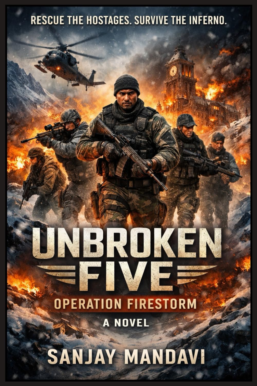 Unbroken Five: Operation Firestorm: 1 (Unbroken Five Fiction Novel Series)