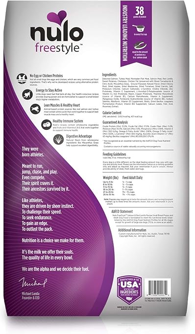 nulo freestyle small breed