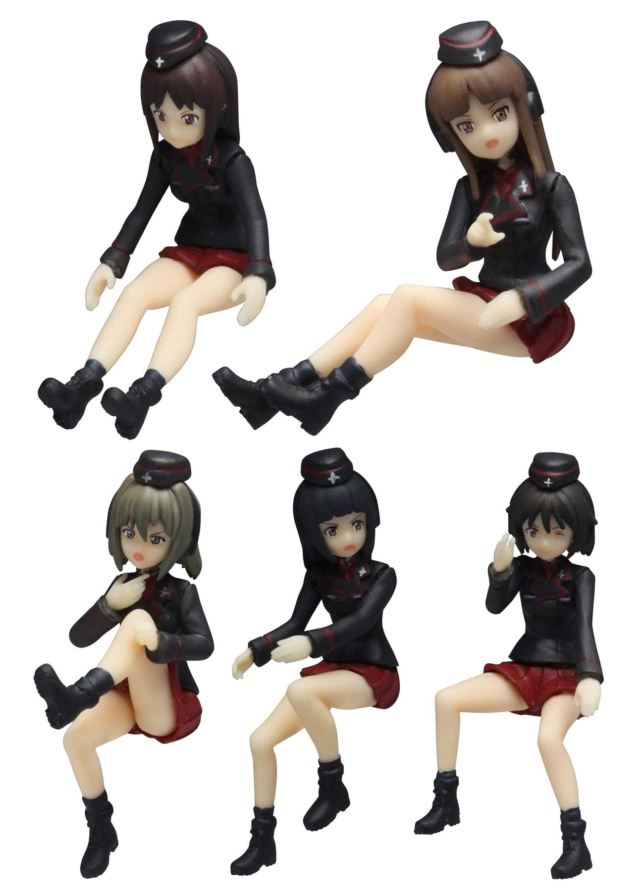 Amazon.co.jp: プラッツ ガールズ&パンツァー パンターG型 黒森峰女