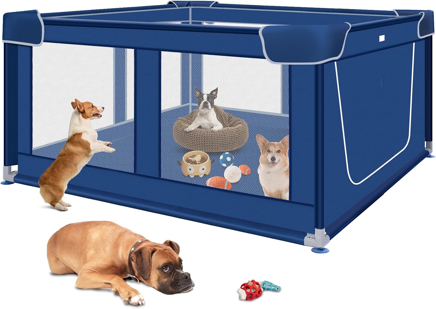 Dog playpen Puppy playpen pet playpen 42X42 in, Dog