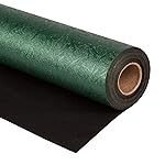 WRAPAHOLIC 30 Inch Green Wrapping Paper Roll - Jumbo Roll Reversible Green and Black for Birthday, Holiday, Wedding, Baby Shower Wrap - 30 inch x 16.5 feet