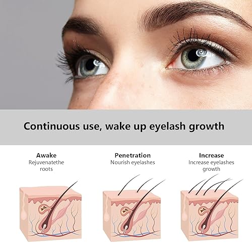 Miniatura 6 de Sérum de pestañas Sérum de pestañas Suero de crecimiento de pestañas Suero avanzado para pestañas y cejas más gruesas y largas.