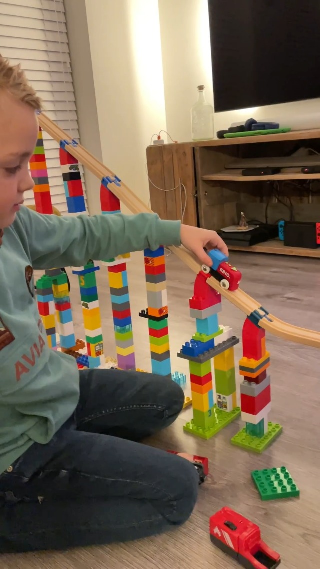 Kit Connecteurs TOY2 – 64 Pièces Pour Rails De Train – Compatibles Brio, Duplo, Hubelino – Bois Durable