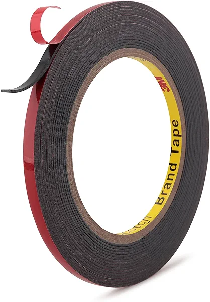 Automotive Acrylic Plus Attachment Tape 0.24" x 18Ft Made of 3M Double Sided Tape PT1100 Heavy Duty for Moldings Claddings Panels Pads and Other Car Automotive Applications