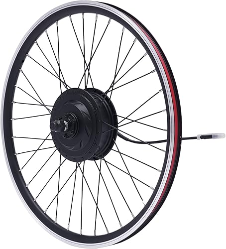 Miniatura 5 de Lidhujnk Kit de motor de bicicleta eléctrica, 36 V 500 W, rueda trasera, kit de conversión de bicicleta eléctrica, controlador de modo dual