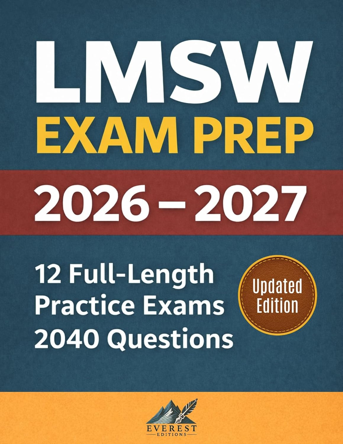 LMSW Exam Prep: ASWB Master Study Guide for Social Work Licensing – 12 Full-Length Practice Exams – 2040 Questions      Kindle Edition