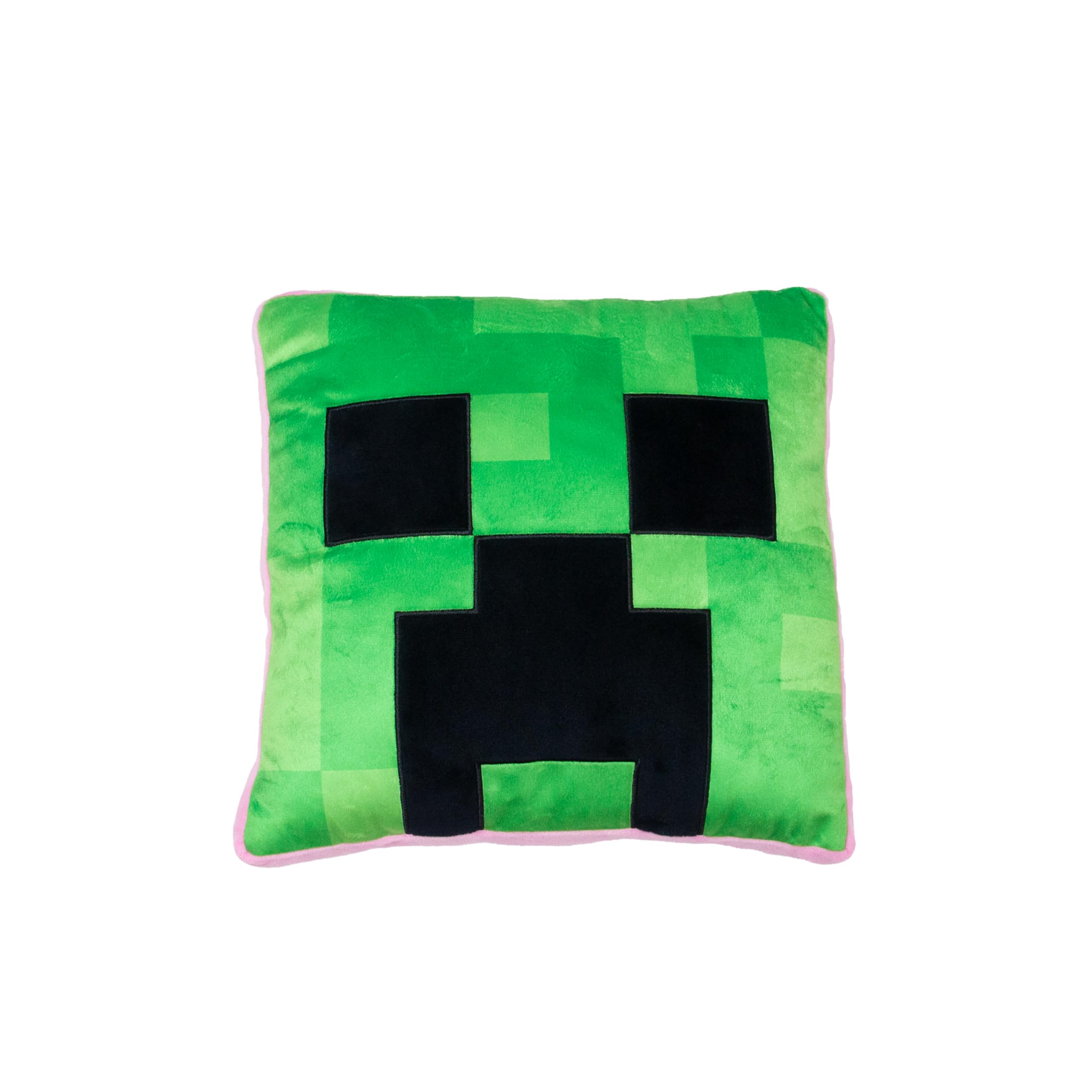 Cuscino quadrato Minecraft Vibes con licenza ufficiale, super morbido, reversibile, 2 lati, perfetto per qualsiasi camera da letto, divano o sul letto, 35 cm x 35 cm.
