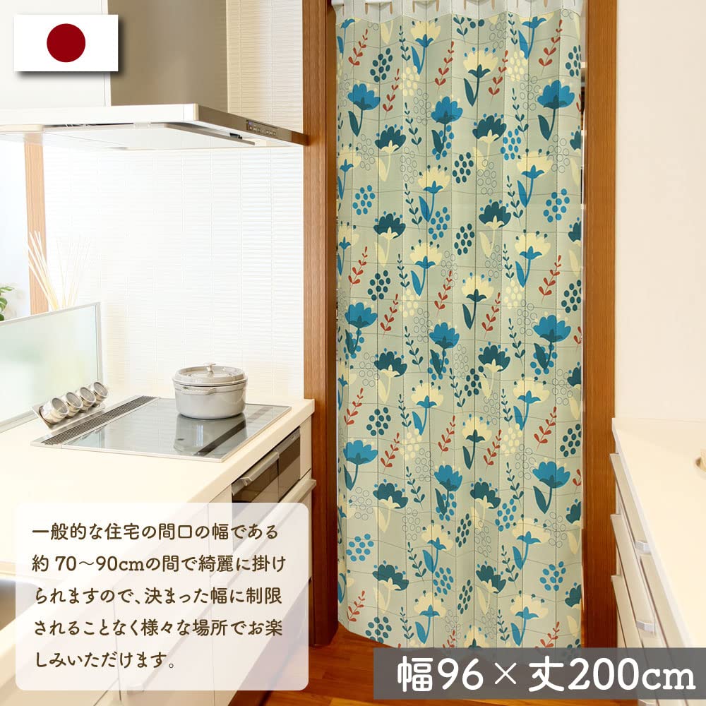 Amazon｜のれん工房 アコーディオンカーテン パタパタカーテン