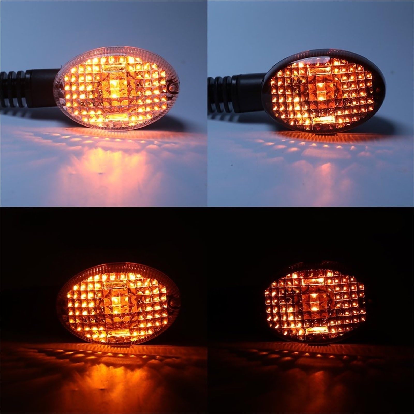 Indicatori Luce Indicatori Di Direzione A LED Per Moto Per Per KLX 125 150 Per D-Tracker 650 Per KLR650 Per Z650RS Per W800 Componenti Indicatore Direzione Frecce Moto