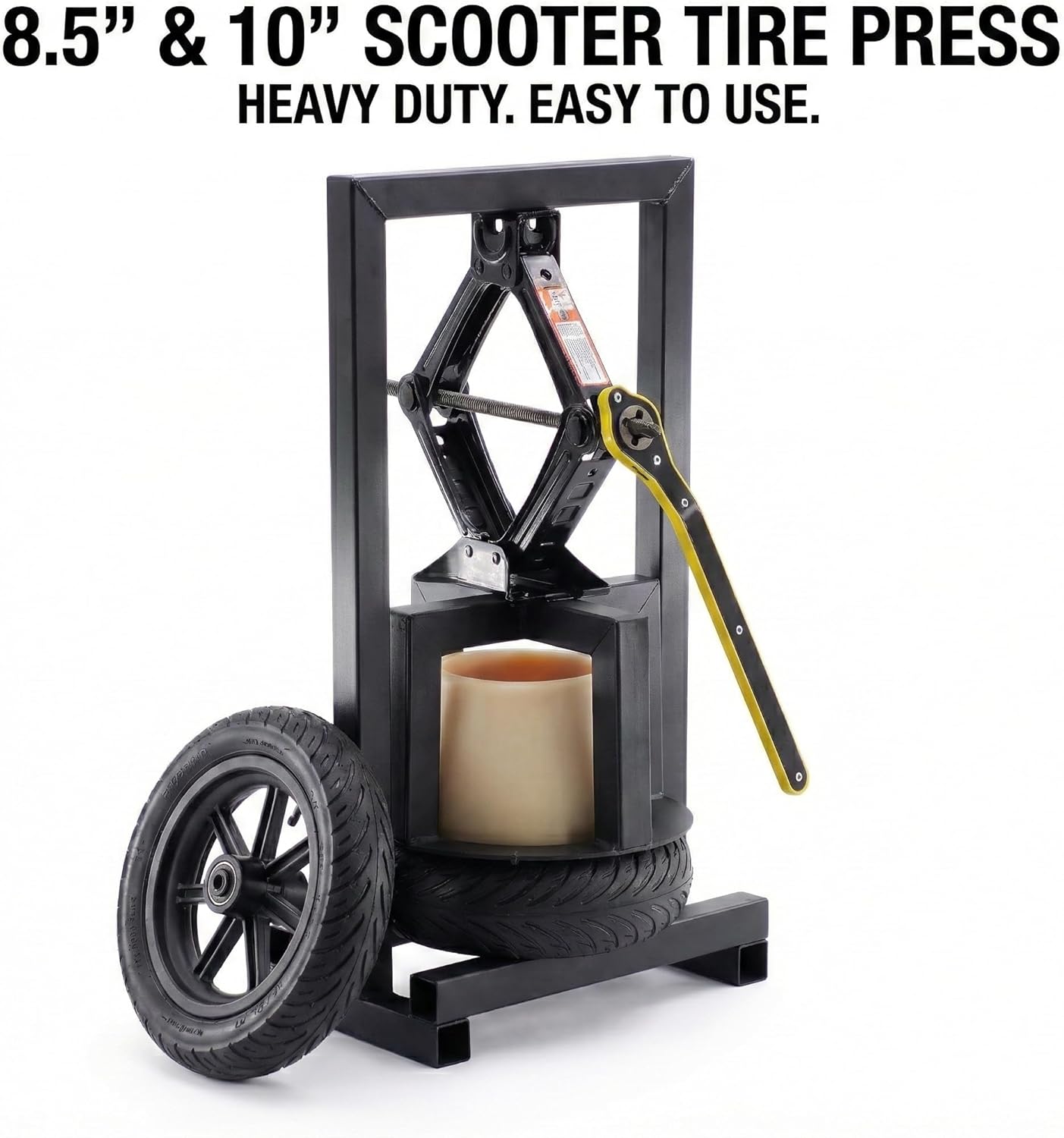GregYoung 8.5 Inch/10 Inch Tire Pressing Machine,Portable Electric Scooter Tire Replacement Tools,Simple Tire Press Tools