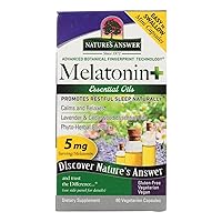 Algopix Similar Product 7 - Natures Answer Melatonin 60 Count
