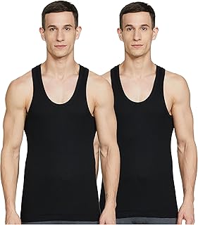 dixcy scott originals Men's Solid Regular (DSO-Victor DURBY Vest-P2_Black L)-picture-27