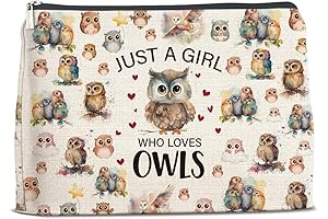 Owl Makeup Bag: Perfect Gift for Owl Enthusiasts