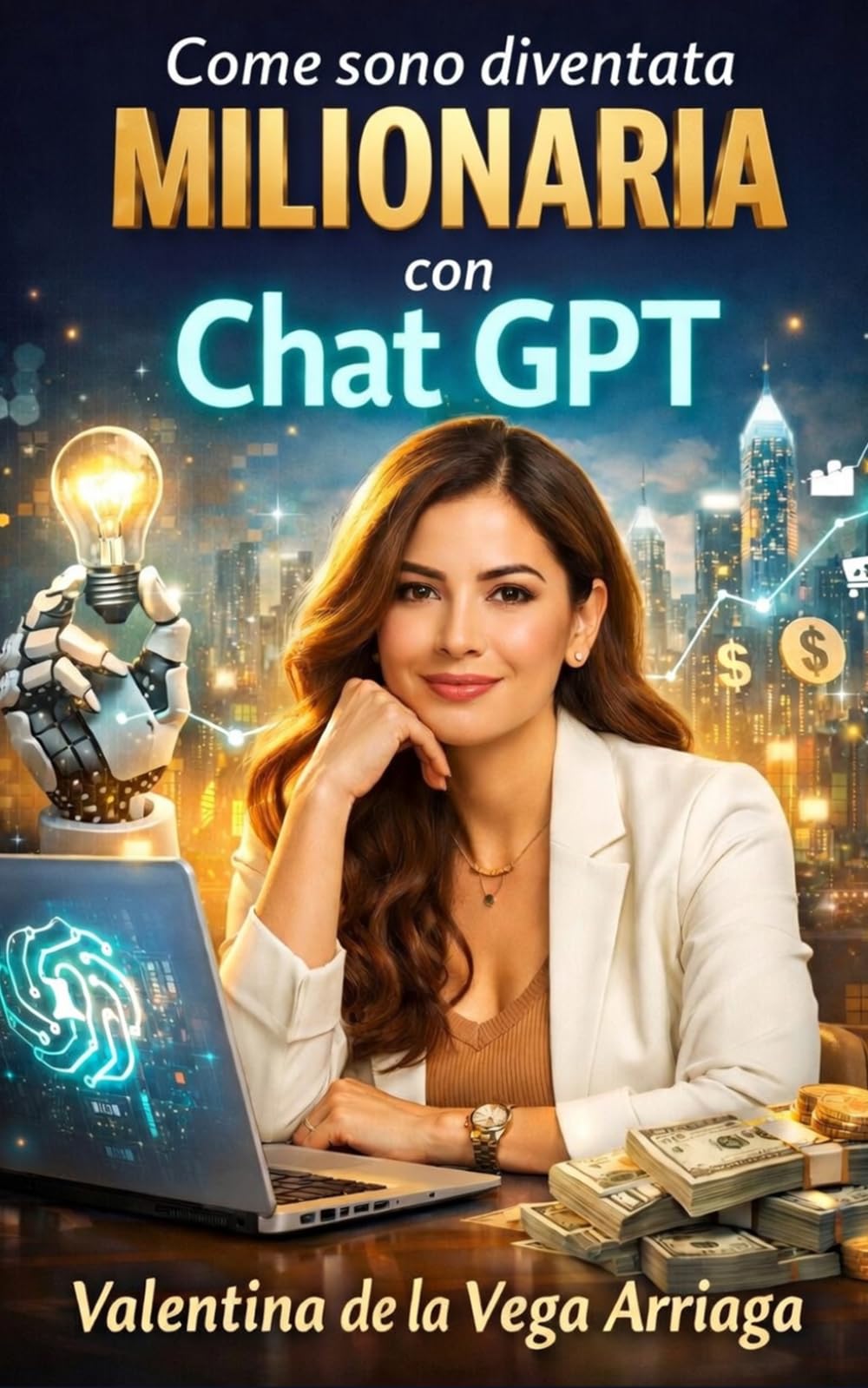 Come sono diventata milionaria con ChatGPT: Come guadagnare con l’Intelligenza Artificiale partendo da zero: Metodo pratico per creare reddito online, business digitali e libertà finanziaria