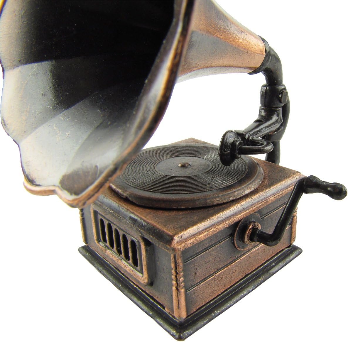 1:12 Scale Miniature Phonograph Dollhouse Accessory Gramophone Pencil Sharpener image 5