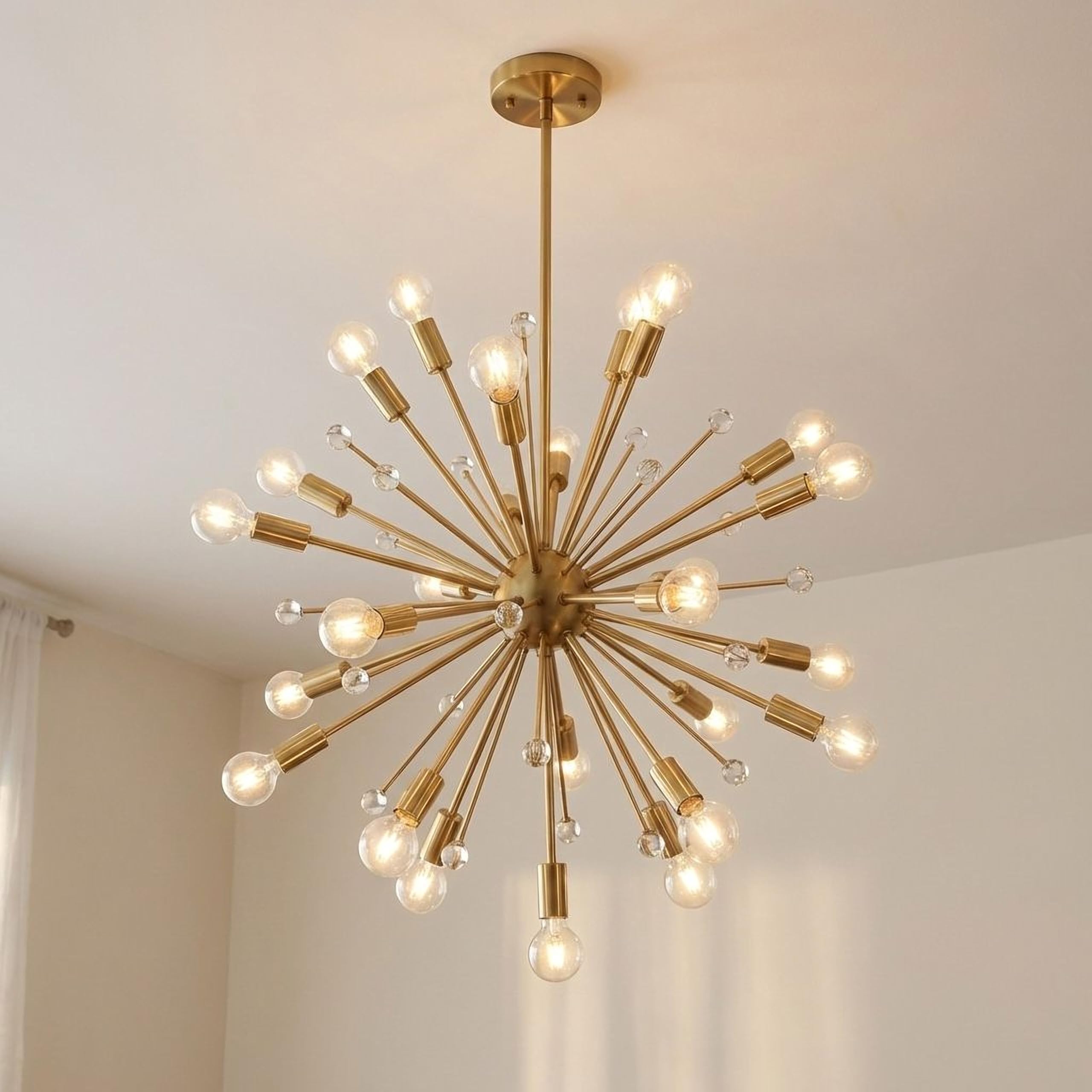 Savoy House 7-6099-24-322 Galea 24-Light Chandelier in Warm Brass