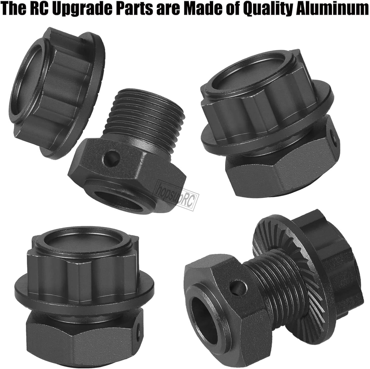 RC #45 Steel Front Rear Driveshaft Axles&Wheel Hex Hub Upgrades Part for 1/8 Mojave 4X4 4S BLX RC Car,Stainless Drive Shaft CVD Hops up,4PCS Silver with Black.Vehicle Code:ARA4404.