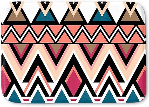 Miniatura 1 de DiaNoche diseños de espuma de memoria baño o cocina esteras por orgánicos saturaciónMontaña nativo tribal