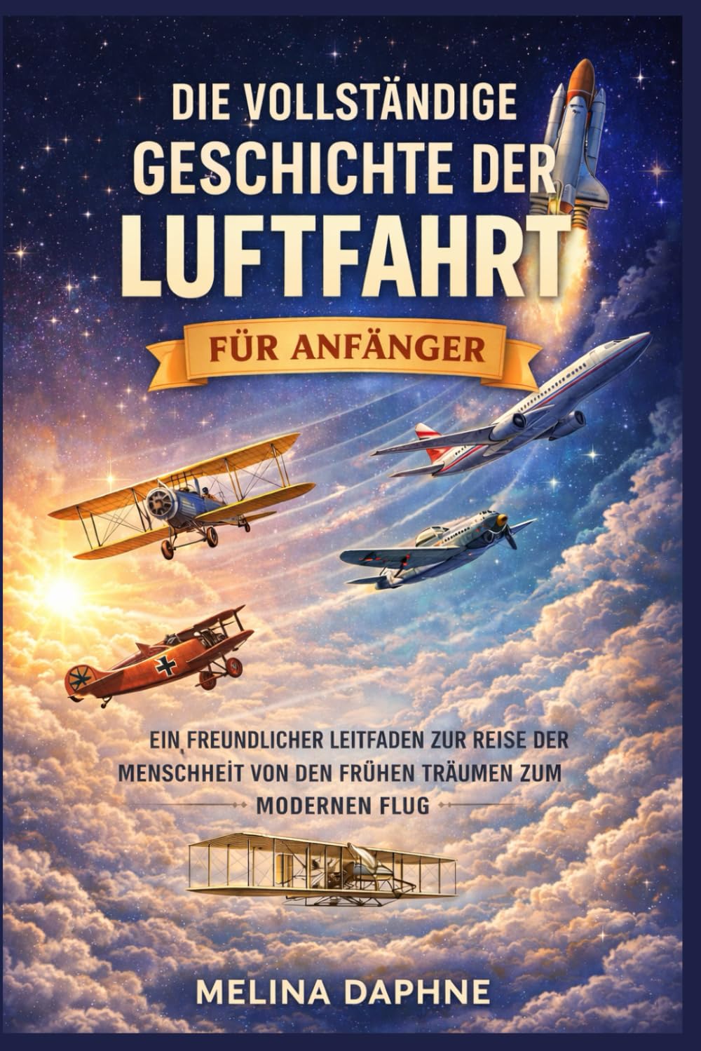 DIE VOLLSTÄNDIGE GESCHICHTE DER LUFTFAHRT FÜR ANFÄNGER: EIN FREUNDLICHER LEITFADEN ZUR REISE DER MENSCHHEIT VON DEN FRÜHEN TRÄUMEN ZUM MODERNEN FLUG