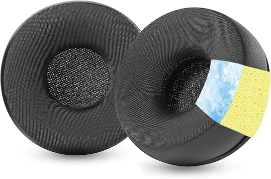 PH-88 Cooling Gel Ear Pads Replacement Compatible with Telex PH-88 88R PH-44 44R Headphone Cushions Foam Ice Silk Fabric