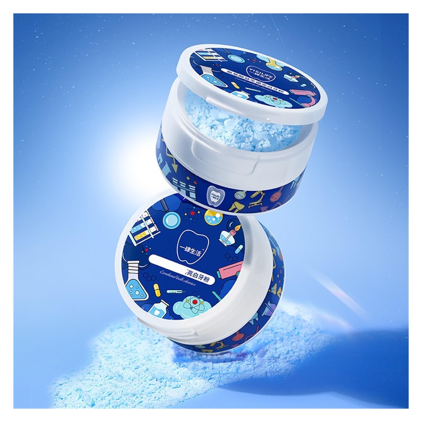 Polvo Dental, Bote 50g. Limpia la boca y refresca el aliento. El polvo fino limpia suavemente los dientes y actúa sobre los depósitos dentales.(2pcs)
