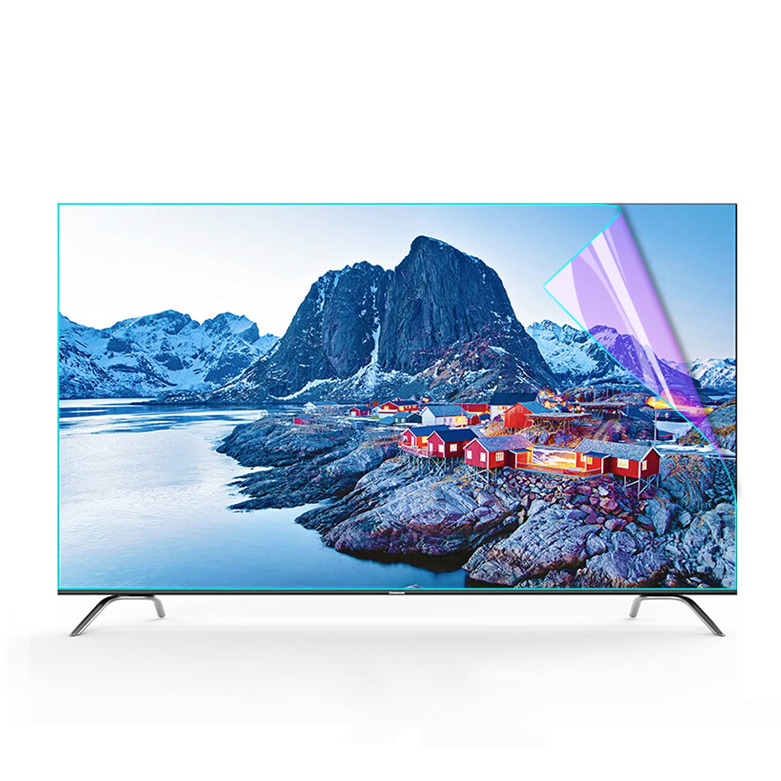 Film Protecteur Écran TV 43 Pouces Anti-Lumière Bleue et Anti-Reflet pour Téléviseur 32-75"