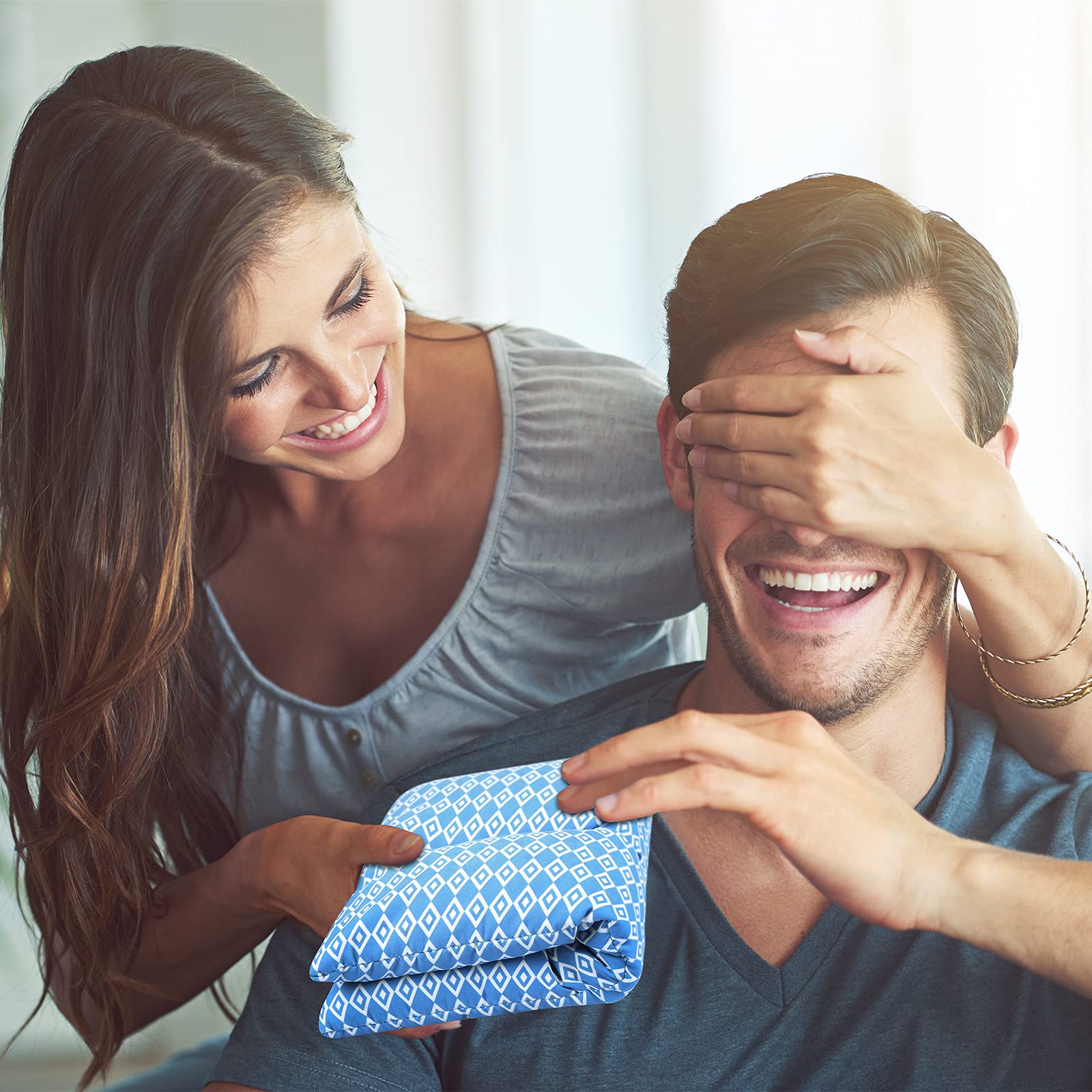 Atsuwell Microwave Heating Pad for Pain Relief, 7 x 12" Heating Pad