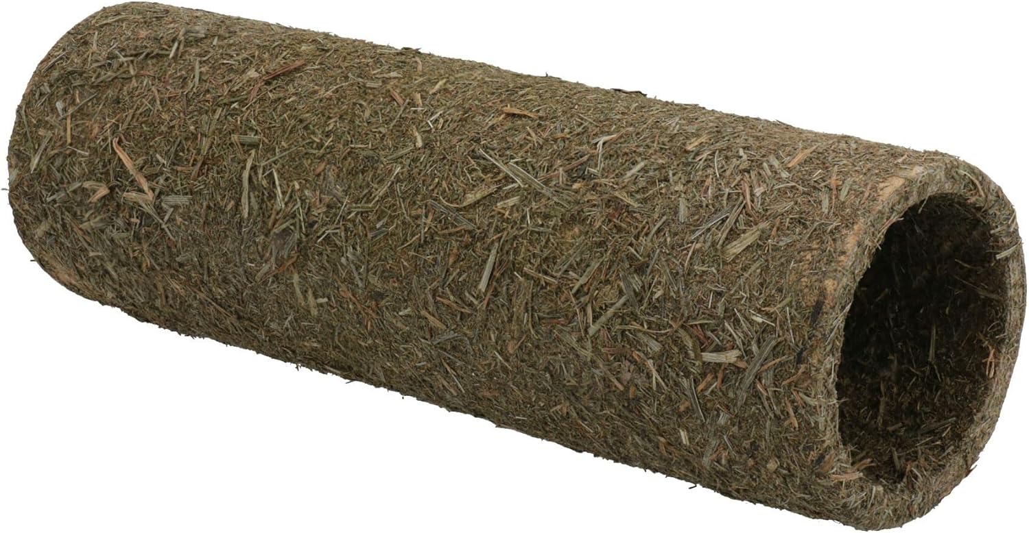AB Tools Extra Small Pet Hamster Mouse Naturals Treat Hay 'n' Hide Meadow Tunnel