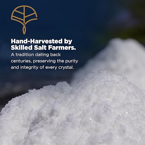 Miniatura 4 de Santa Prisca & Co. Sal marina de Colima prémium  Cristales de sal marina mexicana sin refinar cosechados a mano  Sal de acabado gourmet para