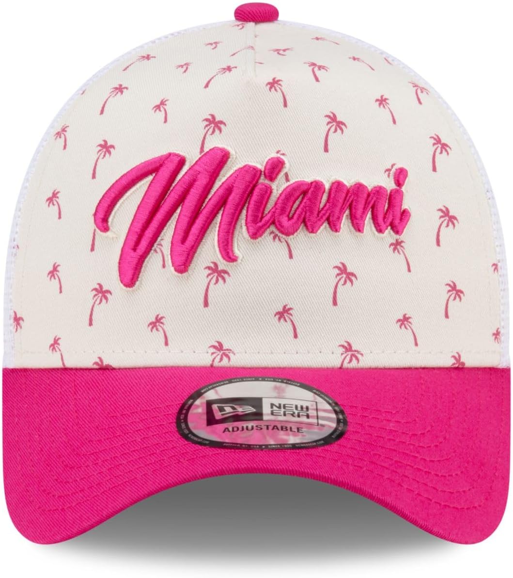 New Era Snapback Trucker Cap - USA Miami Red Bull Racing, Multicoloured, One Size