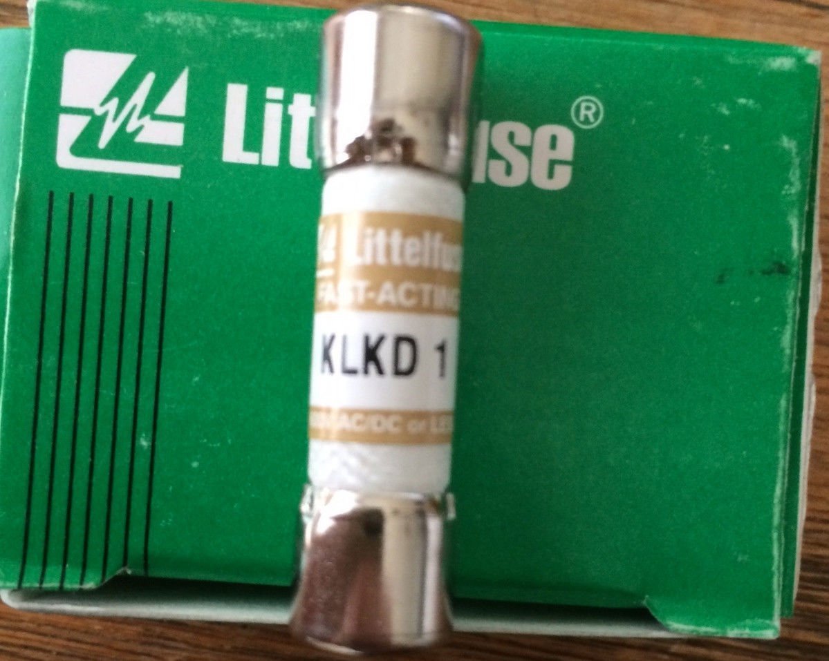 LittelfuseKLKD001.T FUSE, 1A, 600V, FAST ACTING