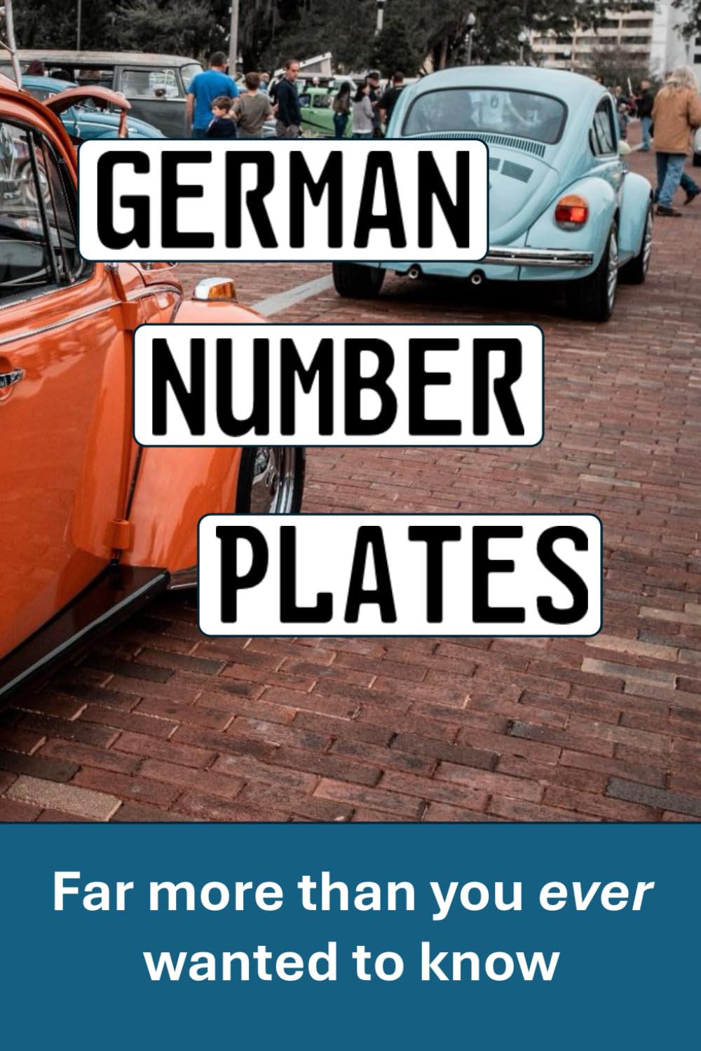 German Number Plates: More than you ever wanted to know