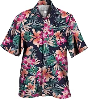 Hawaiian Shirts for Men Adult XXXL Long/Short/Sleeveless Sleeve Blouses for Men Active Wear Casual Shirts Tee Shirts for Men Silk Formal Shirts T-Shirts for Men Fitness Workout Regular Fit Shirts