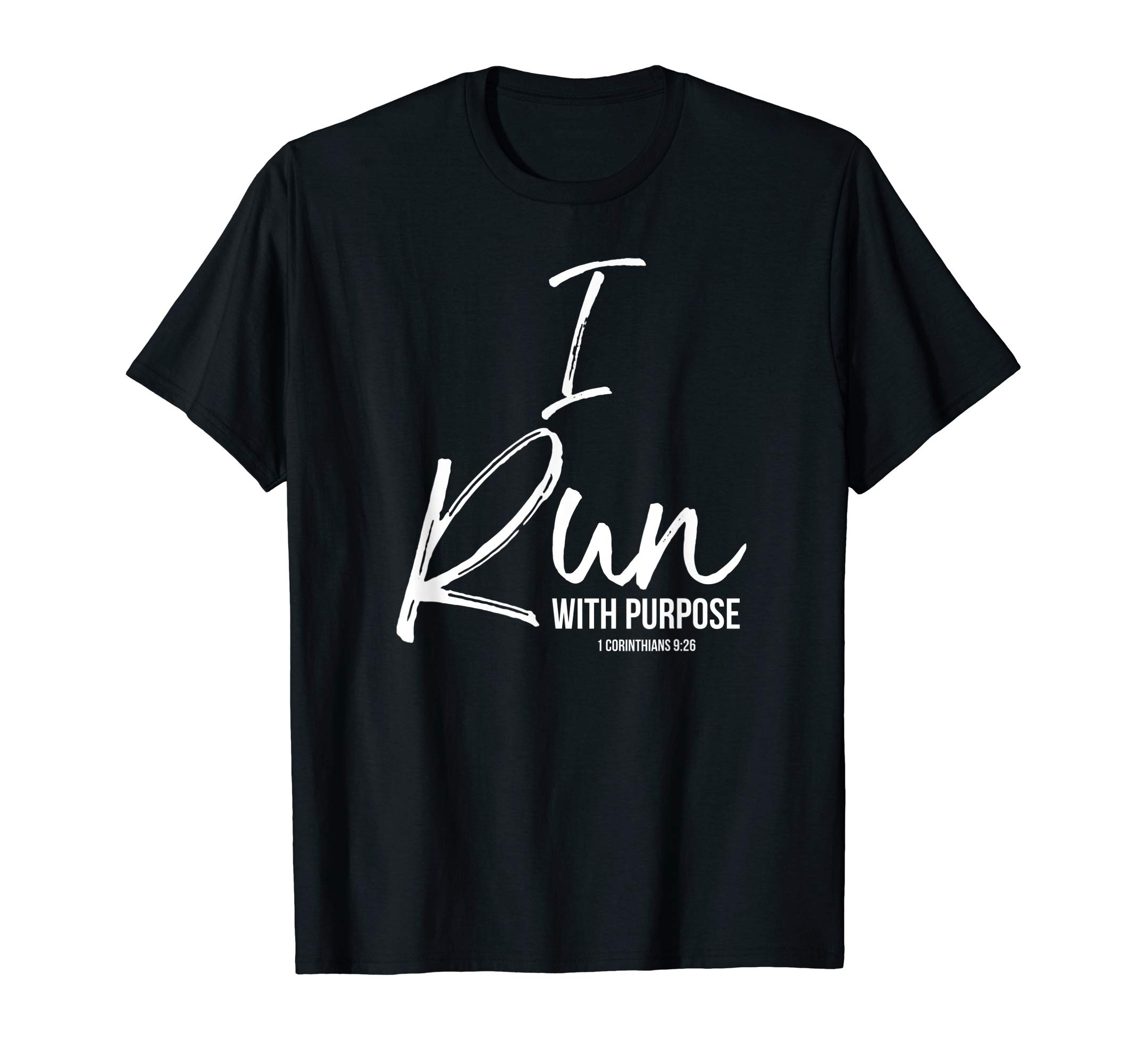 P37 Design Studio Jesus ShirtsChristian Running Gift for Runners I Run with Purpose T-ShirtOEKO-TEX STANDARD 100