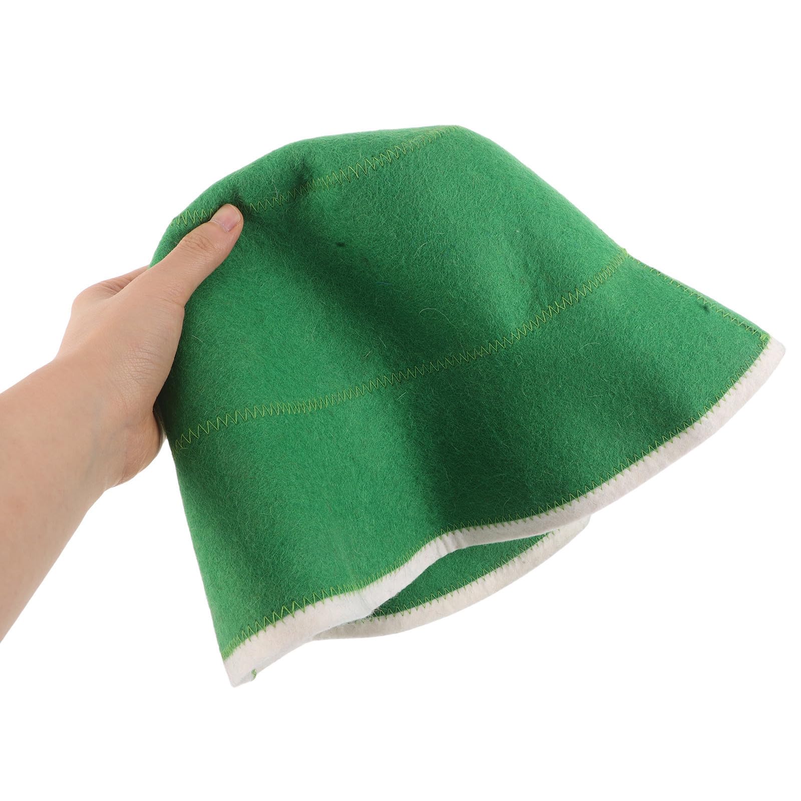 Toyvian 5 Piezas Gorro de Sauna de Lana Gruesa, Absorbente y Transpirable