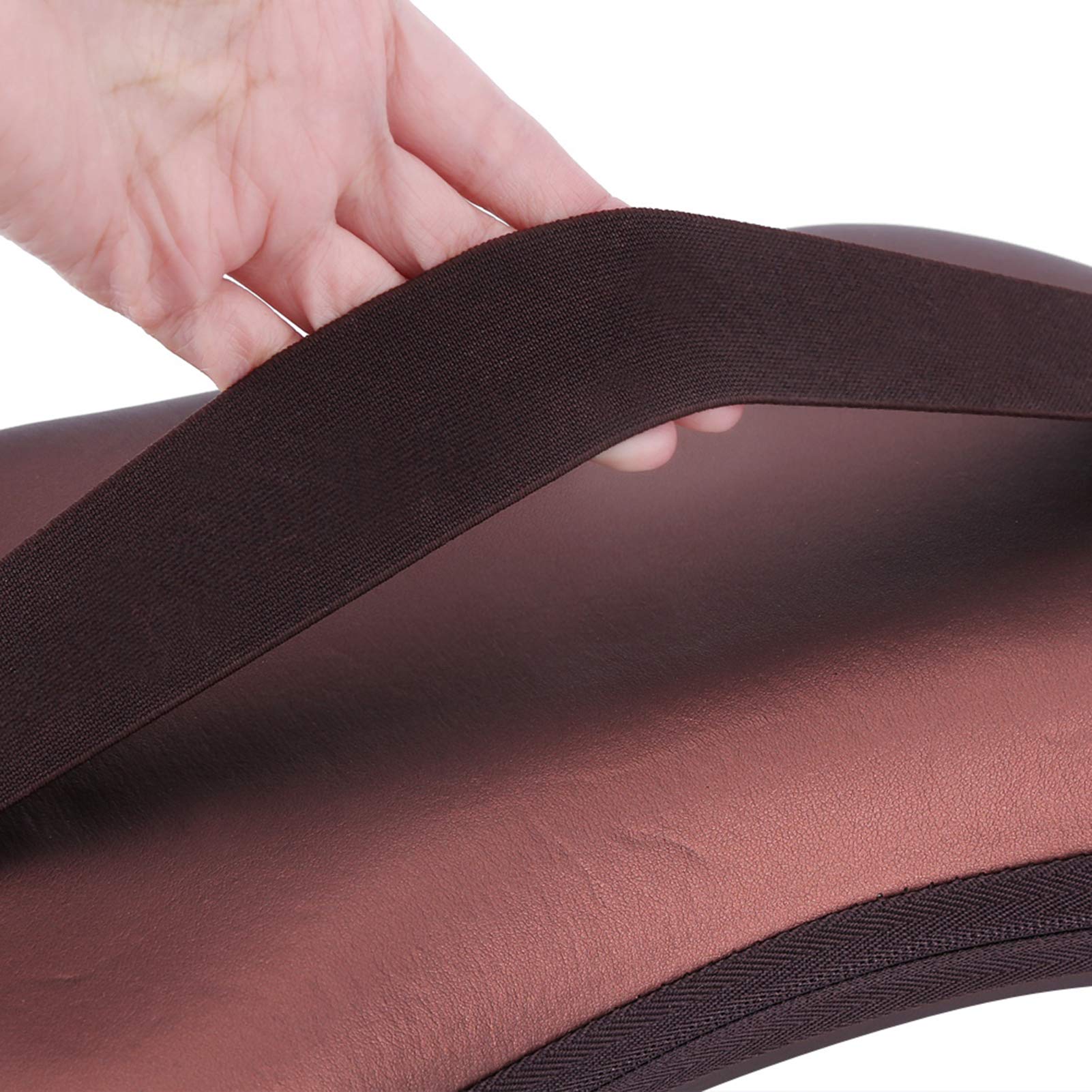 Estink Cojín de Masaje Shiatsu para Espalda, Hombros y Cintura, con Protección Contra Sobrecalentamiento, Apagado Automático, Café