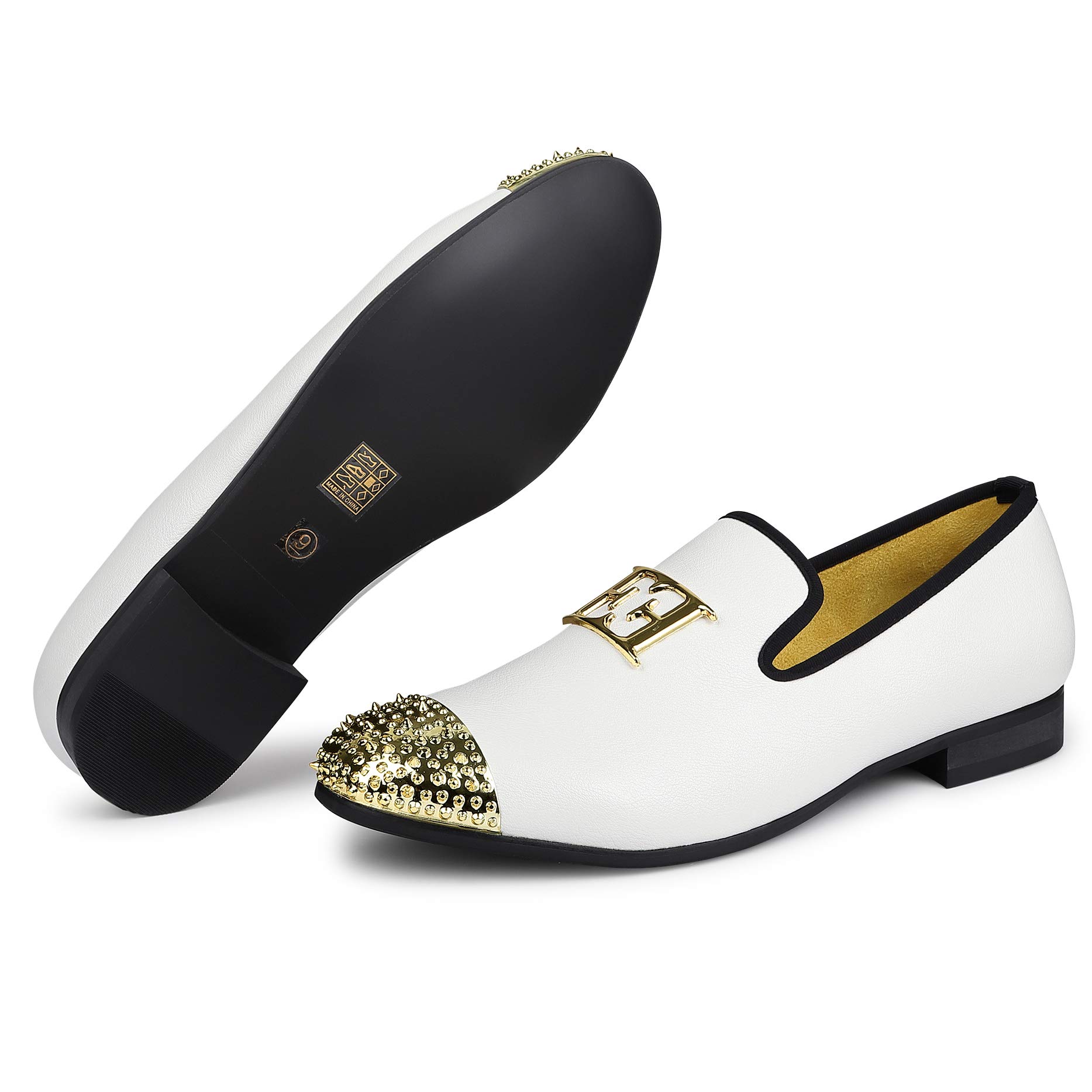 white and gold men dress shoes MENS LUXURY LOAFER SHOES: J collection a love letter to Discover the perfect pair Size:S/M | fits US 0-4 | One-shoulder inner  | IN STOCK