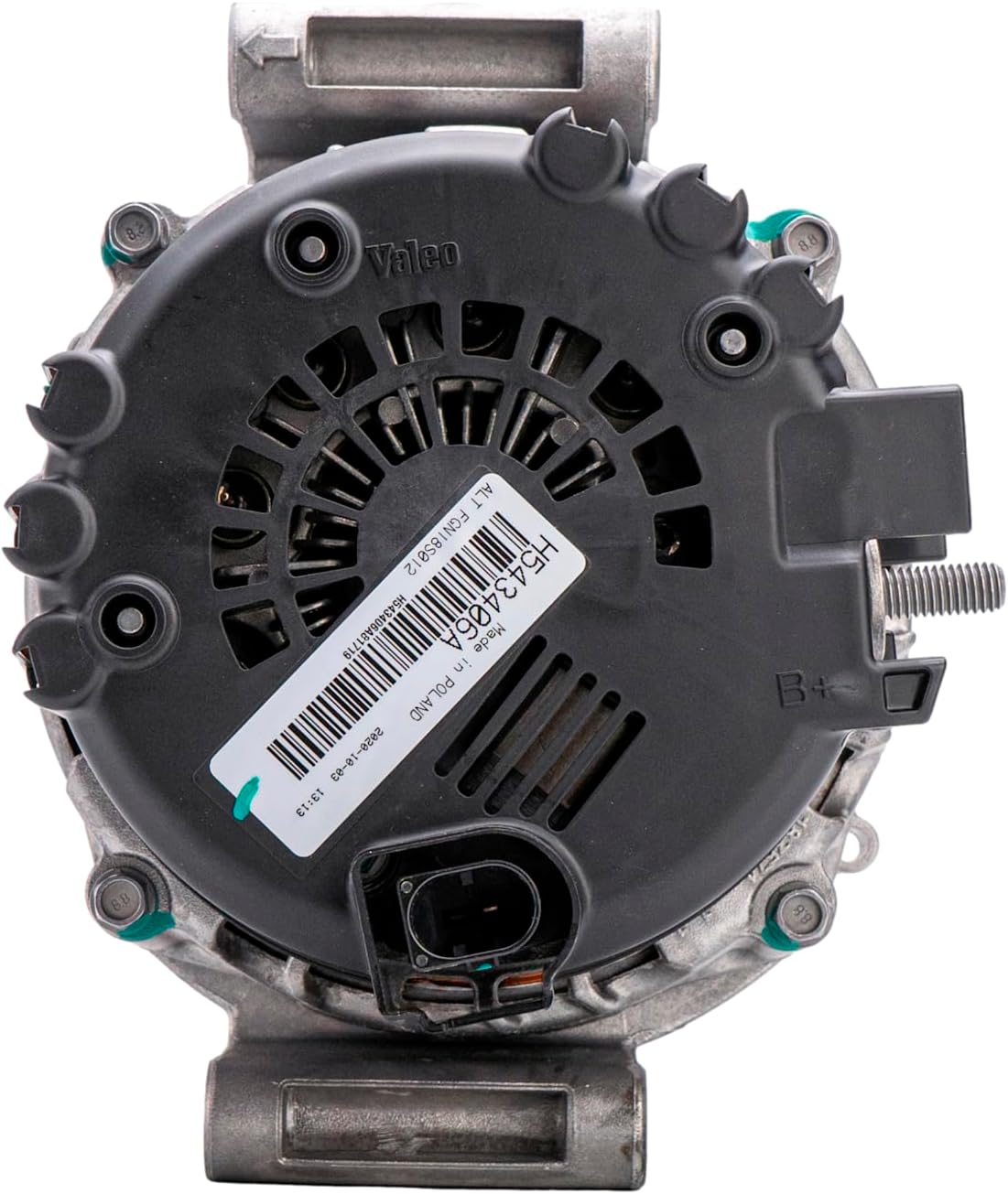 Valeo 439653 New Premium Alternator Replacement for Mercedes-Benz C300 (2009-2012) and Mercedes-Benz GLK350 (2010-2012)