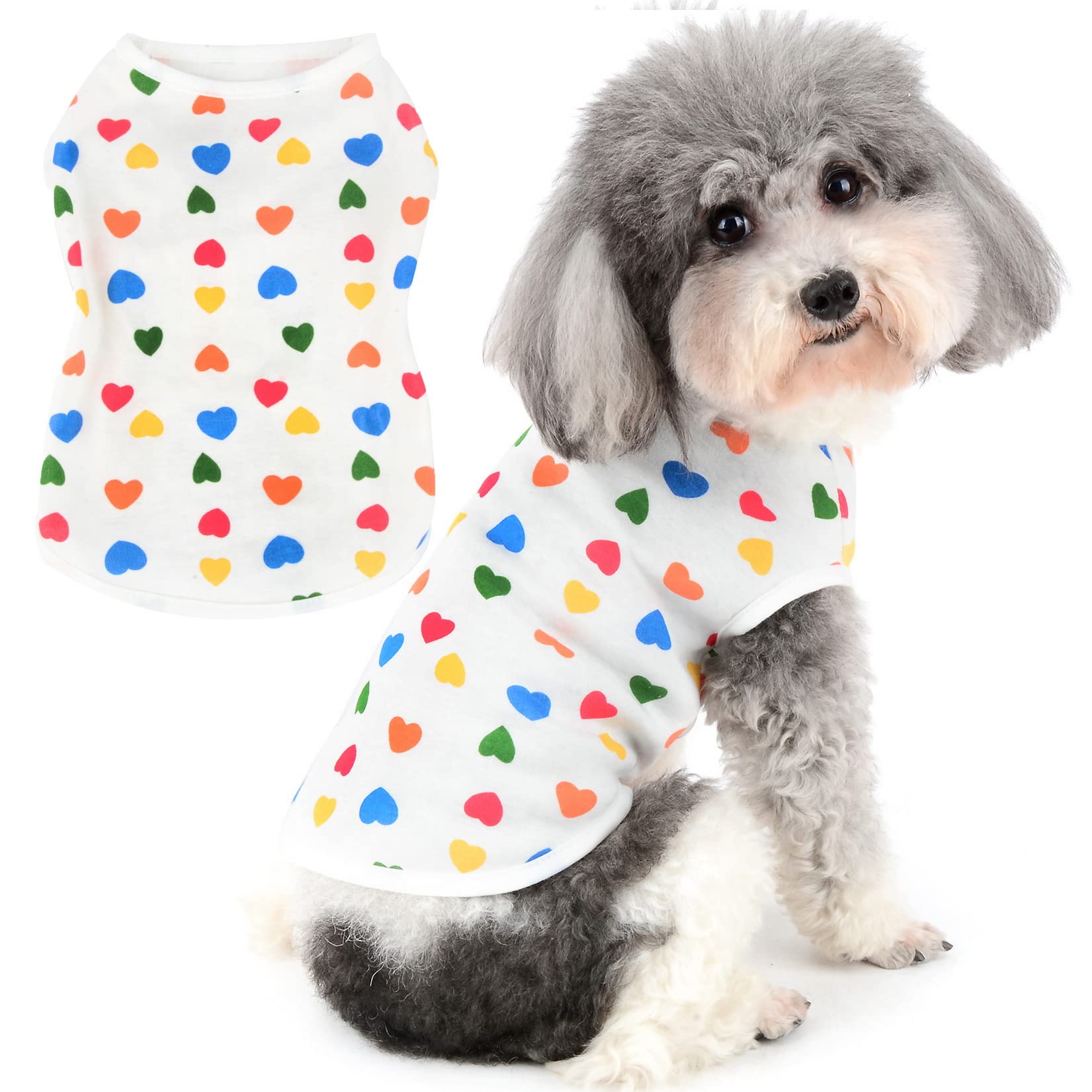 Unabhängigkeitstag Welpenkleidung – Hundeshirt Mit US-Flaggen-Print, Atmungsaktiv, In 4 Größen