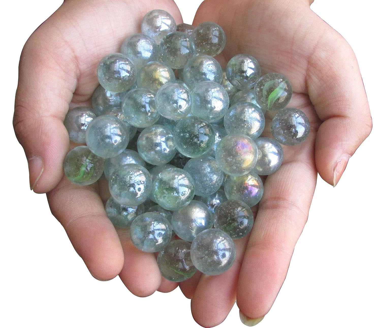 Olrada 16 mm in Size Galaxy Marbles Balls for Playing (100Pcs) - Image 2 thumbnail