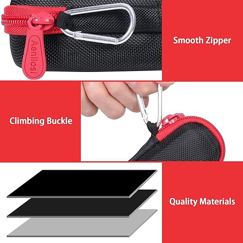 Miniatura 2 de Aenllosi Funda de transporte rígida de repuesto compatible con Garmin HRM-Pro Plus, soporte para monitor de frecuencia cardíaca con correa de pecho